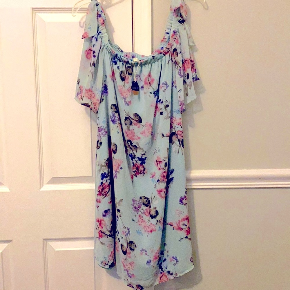 Pink blush maternity dress